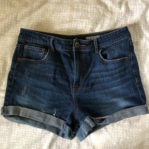Aeropostale High-Waisted/-Rise Denim Jean Shorts